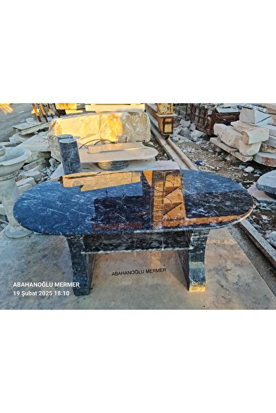 ABAHANOĞLU MERMER mermer yemek masası