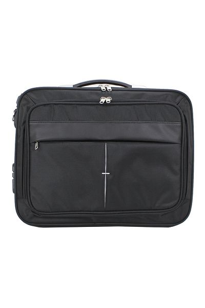 Çantacım Laptop Briefcase Notebook Computer Bag 17.3" Inch Unisex Black with Steel Case
