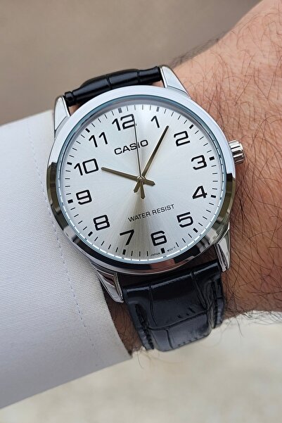Casio Men's Wristwatch with Gray Dial and Black Color Guaranteed