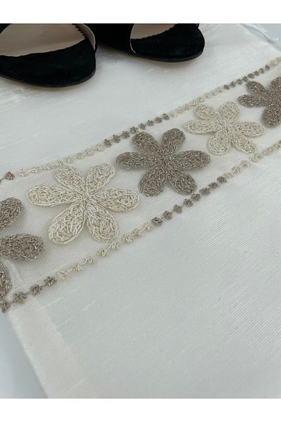 Lurji Πακέτο Dowry Exquisite Guipure Λεπτομερής τσάντα παπουτσιών Huesca Κομψή και φυσική προστασία για πλυντήριο παπουτσιών