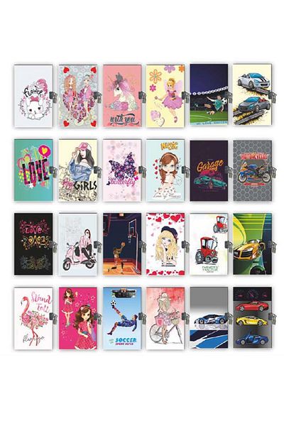 Alray Alper Locked Keepsake Book 64 Sheets Alp-07 1 Piece