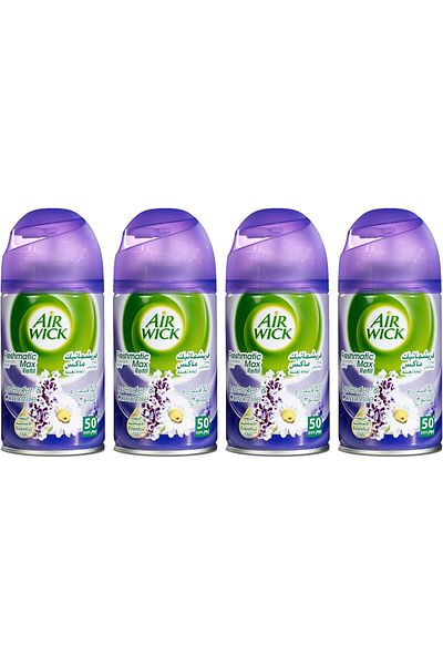 Air Wick Air Freshener Freshmatic Pure Refill Lavender, 4 X 250 ml