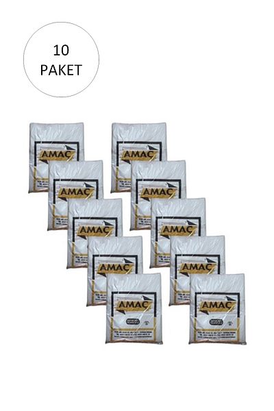 Alray Transparent Shiny Athlete Bag Large Size 29X52 cm 650 Gr (10 Packs - Approximately 1,500 Pieces)