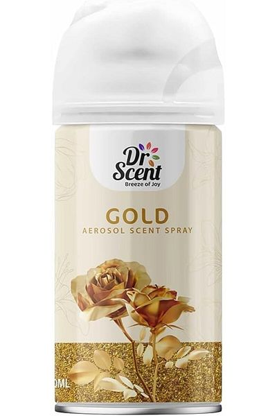 DR SCENT Breeze of Joy Air Freshener Gold Aerosol Spray (300ml)