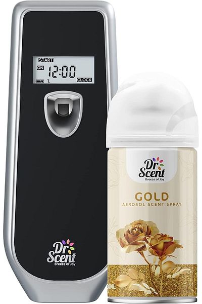 DR SCENT Breeze of Joy Air Freshener Gold Aerosol Spray (300ml)