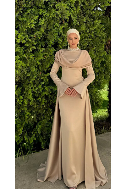 Zera Bej Tesettür Abiye