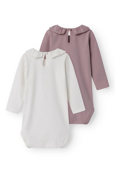 TWO SOON Body 2er-Pack Langarm