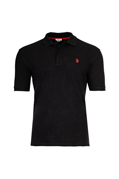 U.S. Polo Assn. Herren Poloshirt - Piquet, Logo-Stickerei, Cotton Stretch