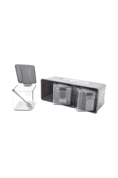 Ceet Markets Alray 3-Piece Spice Rack Set Wall Hanging Royaleks-L677
