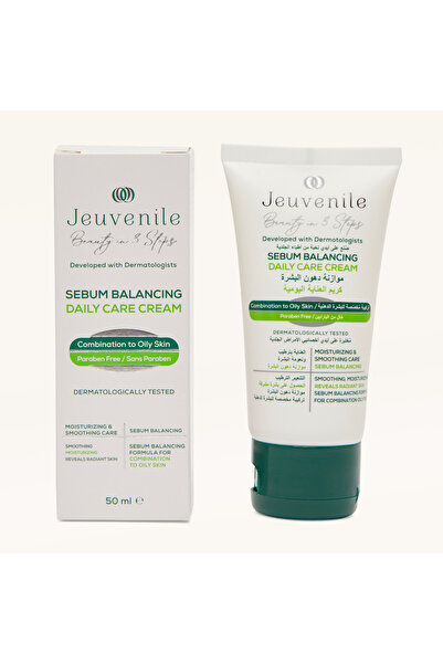 Jeuvenile Anti-Acne Cream - Sebum Balancing (Salicylic Acid, Niacinamide, Pan...