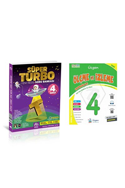 Model Eğitim Yayınları MODEL YAYINLARI 4.SINIF SÜPER TURBO TÜM DERSLER SORU B...