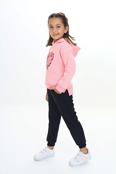 Toontoy Κοριτσίστικο Σετ Φόρμας με κουκούλα