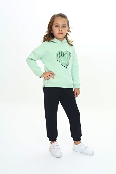 Toontoy Κοριτσίστικο Σετ Φόρμας με κουκούλα