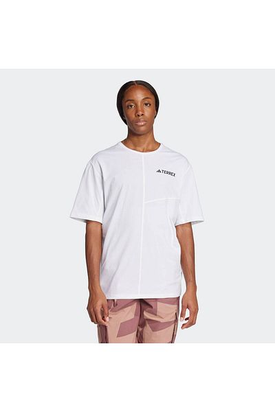 adidas Γυναικείο λευκό μπλουζάκι Terrex Multi Climacool (JE0366)