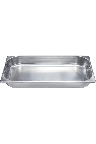 RAJ Steel GN Pan, Silver, 530X325X65, CS5702 - Catering, Food Warmer, Storage Container