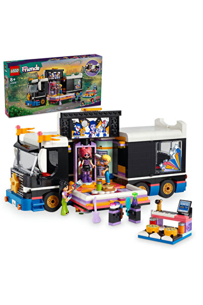 LEGO ® Autobuzul de turneu muzical Friends Pop Star 42619 - Set de construcți...