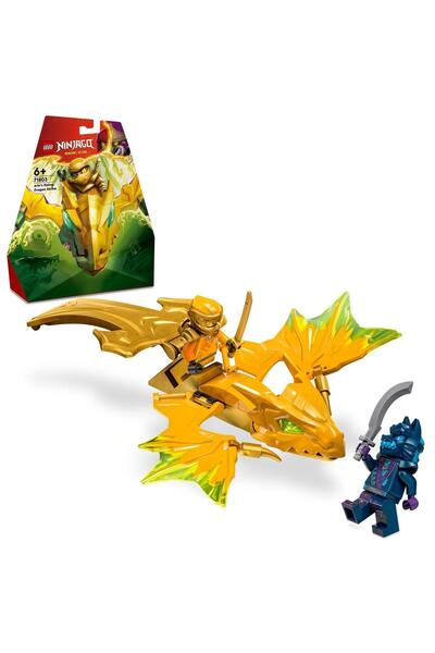 LEGO Ninjago ® Dragonul lui Arin care se ridică și se lovește 71803 - Set de construcție cu 27 de piese pentru vârste de la 6 ani în sus