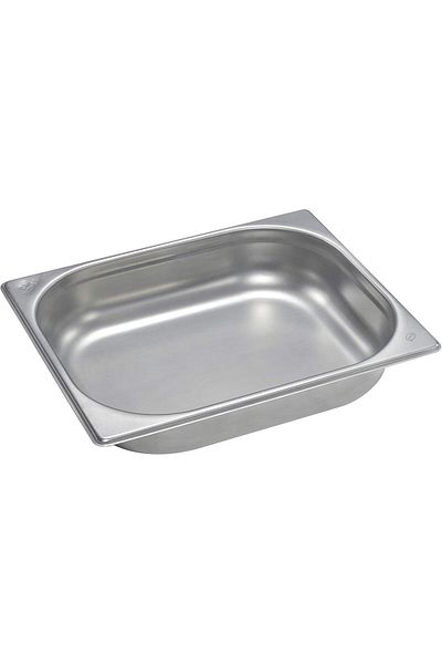 RAJ Steel GN Pan, Silver, 325x265x65mm, CS5712 - Catering, Food Warmer, Storage Container
