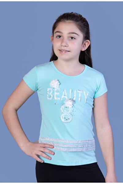 Toontoy Tricou pentru fete Beauty cu imprimeu