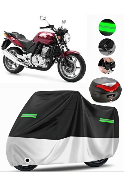 MotoEN هوندا CBF 500 حقيبة خلفية متوافقة مع القماش المشمع الممتاز للدراجات ال...