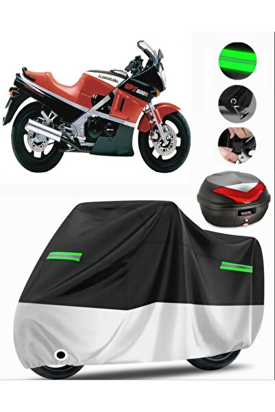 MotoEN غطاء خلفي متوافق مع Kawasaki GPZ 600 R للدراجات النارية Premium (متواف...