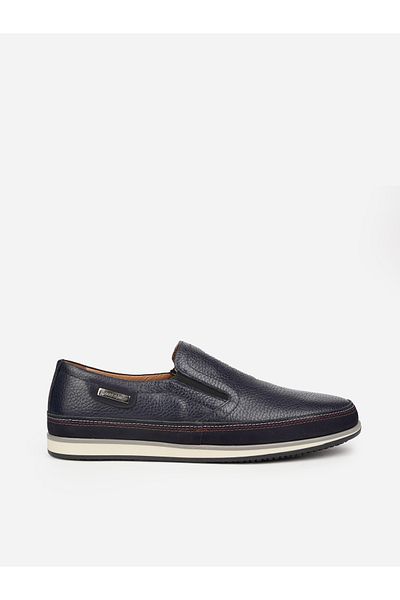 Pierre Cardin Pantofi pentru bărbați din piele naturală bleumarin 62332