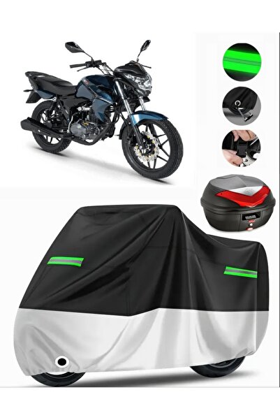 MotoEN Rks RK100-R حقيبة خلفية متوافقة مع القماش المشمع الممتاز للدراجات النا...