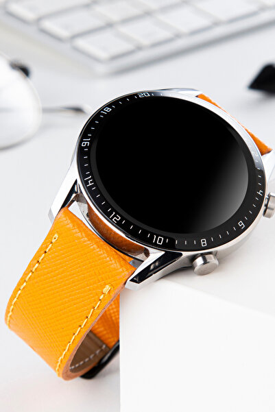 vagave Huawei Watch Deri Kordon Gt2 Gt2e Gt2 Pro Gt3 Gt4 Gt5 Pro Buds Active 46mm 22mm Saat Kayışı Saffiano