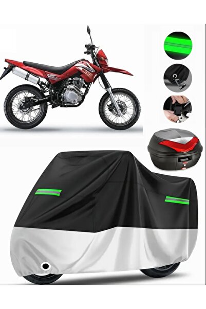 MotoEN Lifan X-Plore 200m Rear Case Compatible Motorcycle Tarpaulin Premium (...