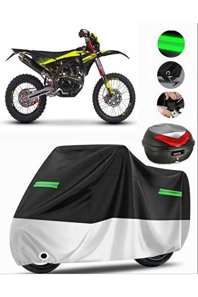 MotoEN XEF 250 Enduro Trail 4T حقيبة خلفية متوافقة مع القماش المشمع للدراجات ...