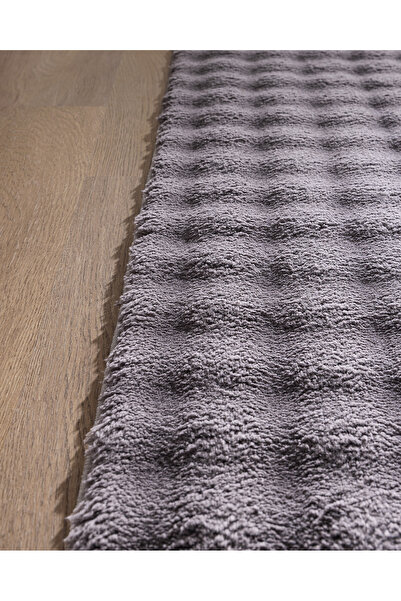 Madame Coco Vivre Bubble Halı - Antrasit - 80x150 cm