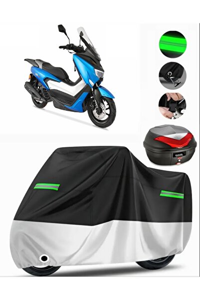 MotoEN غطاء دراجة نارية ممتاز متوافق مع حقيبة Arora ZRX 200 (متوافق مع القفل)...