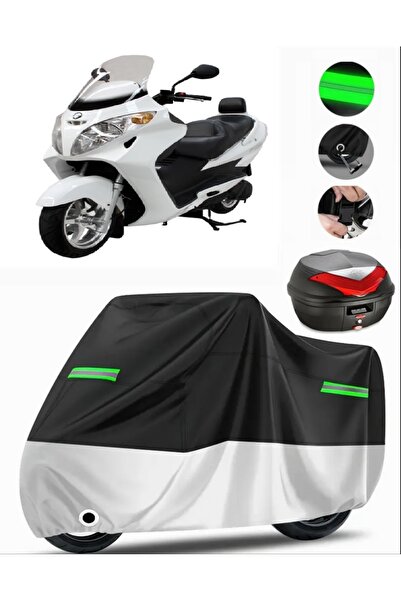 MotoEN Mondial 250 Buffalo Rear Bag Compatible Premium Motorcycle Tarpaulin (...