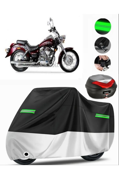 MotoEN Salcano SM 250-4 حقيبة خلفية متوافقة مع القماش المشمع للدراجات النارية...