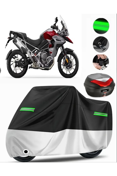 MotoEN حقيبة ظهر Triumph Tiger 1200 GT Explorer متوافقة مع القماش المشمع المم...