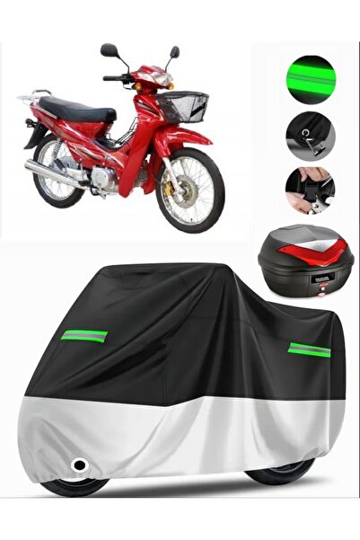 MotoEN Asian as 100-7 Turkcub Luxury Rear Bag Compatible Premium Motorcycle T...
