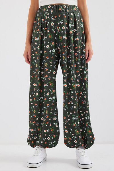 Kokosh moda Khaki 6665 Patterned Shalwar Trousers