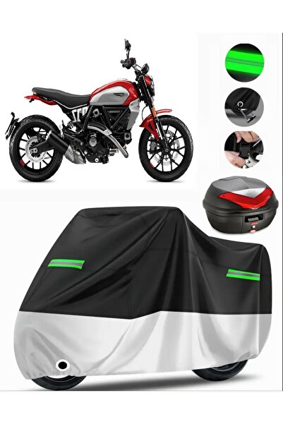 MotoEN دوكاتي سكرامبلر أيقونة دوكاتي أيقونة متوافق مع الحقيبة الخلفية للدراجا...