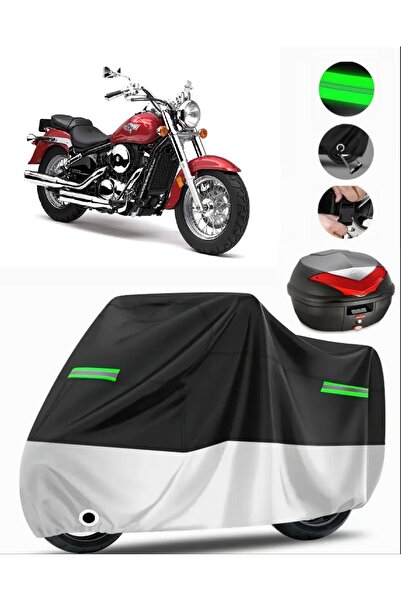 MotoEN قماش مشمع للدراجات النارية متوافق مع كاواساكي VN 800 كلاسيك (متوافق مع...