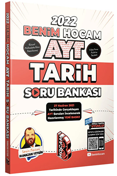 Panem Yayınları Benim Hocam AYT Tarih Soru Bankası