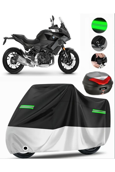 MotoEN Bmw F 900 XR حقيبة خلفية متوافقة مع القماش المشمع للدراجات النارية Pre...