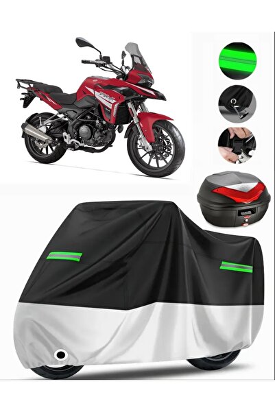 MotoEN Benelli TRK 251 حقيبة خلفية متوافقة مع القماش المشمع للدراجات النارية ...