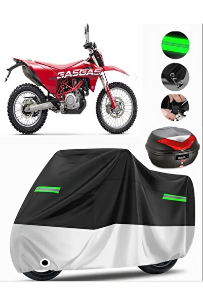 MotoEN Gas Gas Es 700 Rear Case Compatible Premium Motorcycle Tarpaulin (Lock...