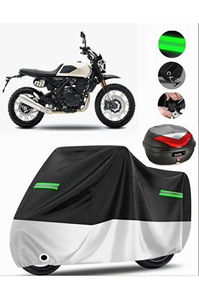MotoEN قماش القنب الممتاز للدراجات النارية المتوافق مع Brixton Crossfire 500 ...