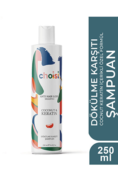 Choisi Saç Dökülmesine Karşı Şampuan Coconut Ve Keratin Anti Hair Loss Shampo...