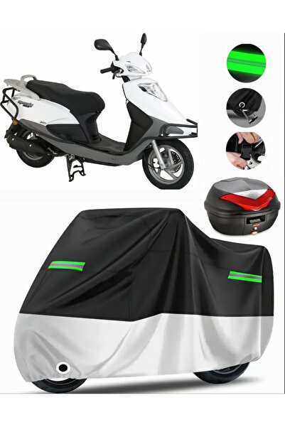 MotoEN Abush Speedy 110I Compatible Motorcycle Tarpaulin Premium (Lock Compat...