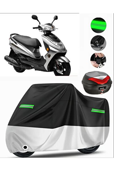 MotoEN Bumoto/Jinling Terra 100Cc Compatible Motorcycle Tarpaulin Premium (Lo...