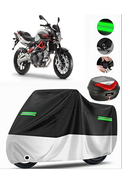 MotoEN حقيبة Aprilia Shiver 900 الخلفية المتوافقة مع القماش المشمع الممتاز لل...