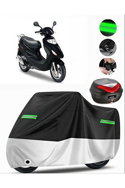 MotoEN Kymco Movie XL 150 Rear Bag Compatible Motorcycle Tarpaulin Premium (L...
