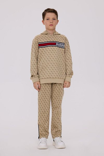 Guess BG Store Boy's Beige Sweatpants